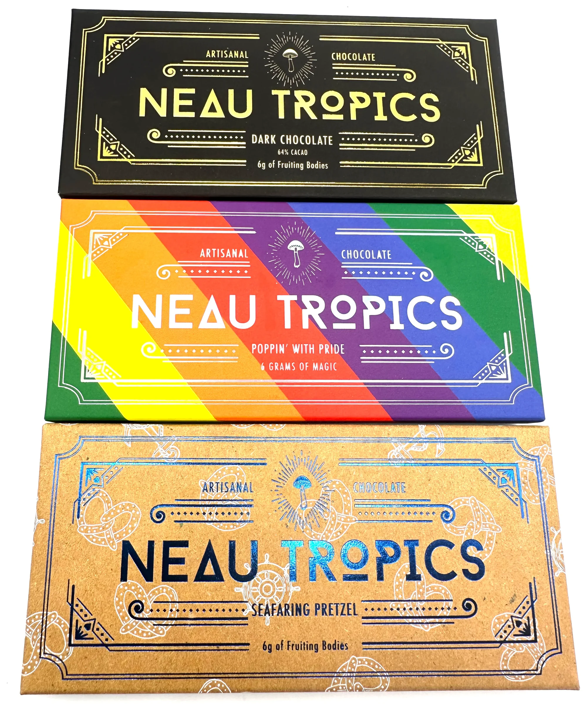 NEAU TROPICS BARS (a box of 10 bars)